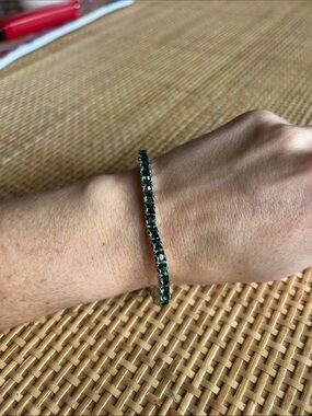 Touchstone Crystal by Swarovski Birthstone Bracelet May